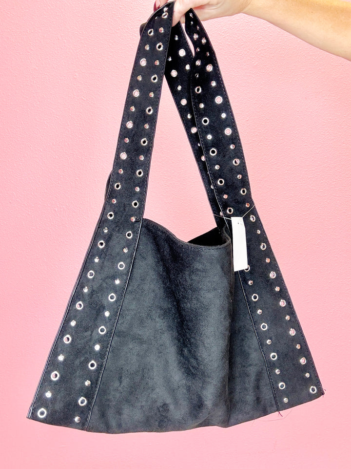 The Riley Stud Shoulder Bag