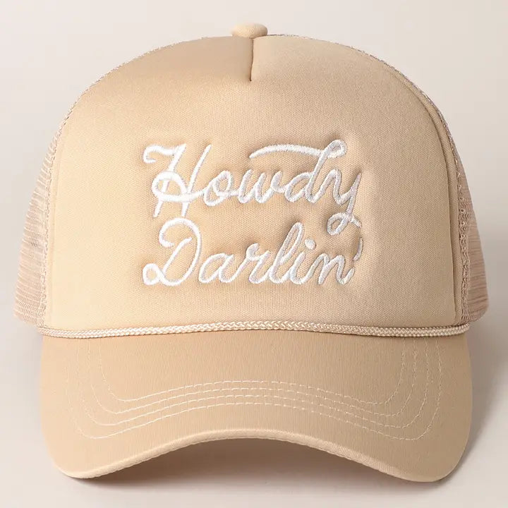 Howdy Darlin Trucker Hat