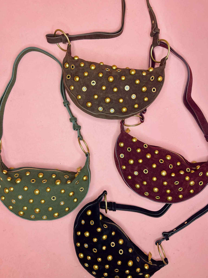 Maeve Studded Crossbody Bum Bag