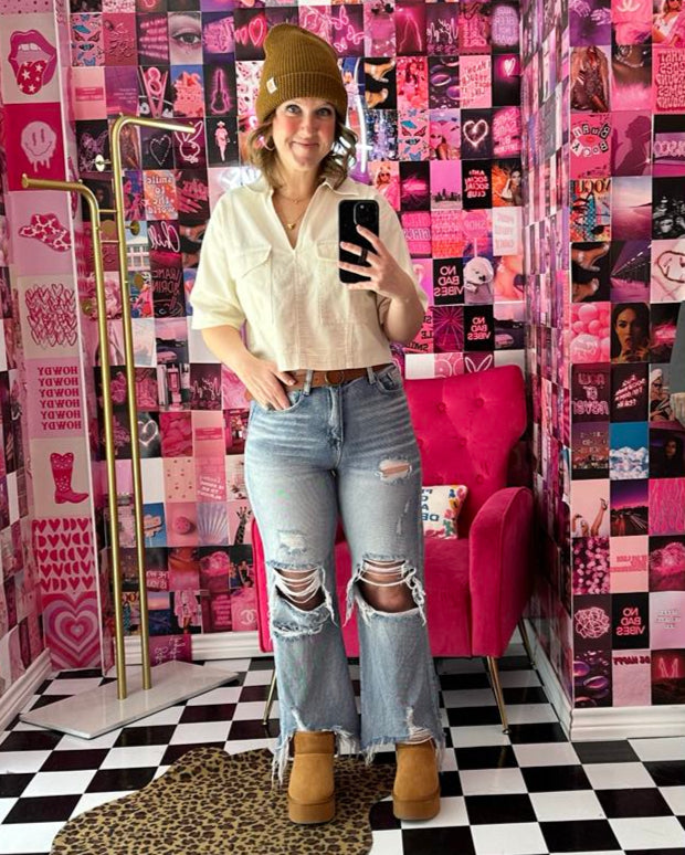 The Eve Denim Top