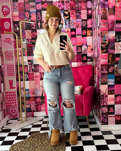 The Eve Denim Top