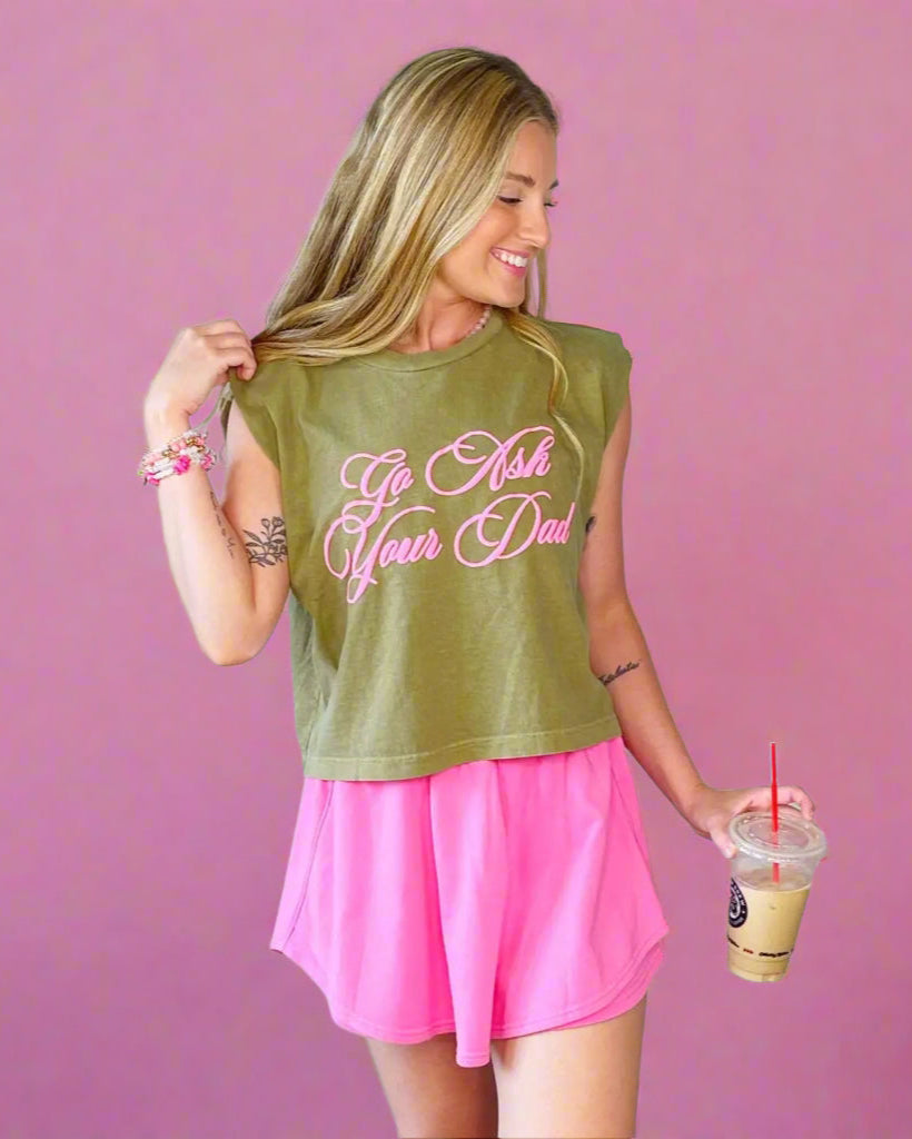 Go Ask Your Dad Muscle Tee