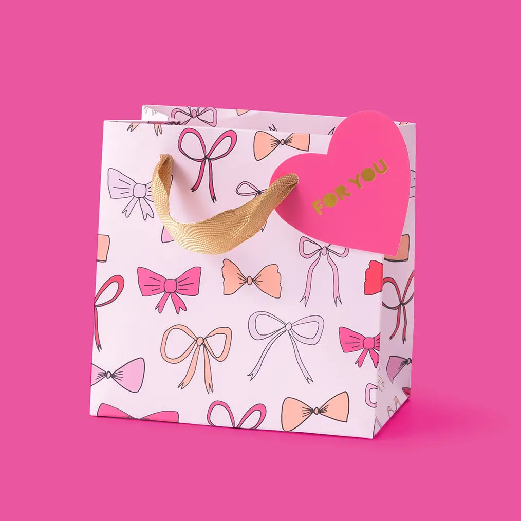 Knotted In Love Bow Gift Bag