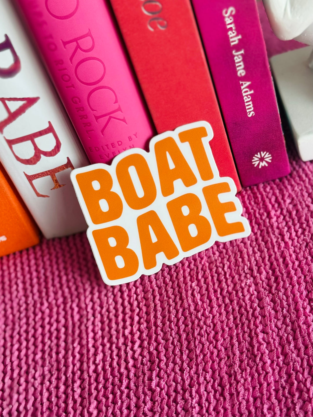 Boat Babe Sticker