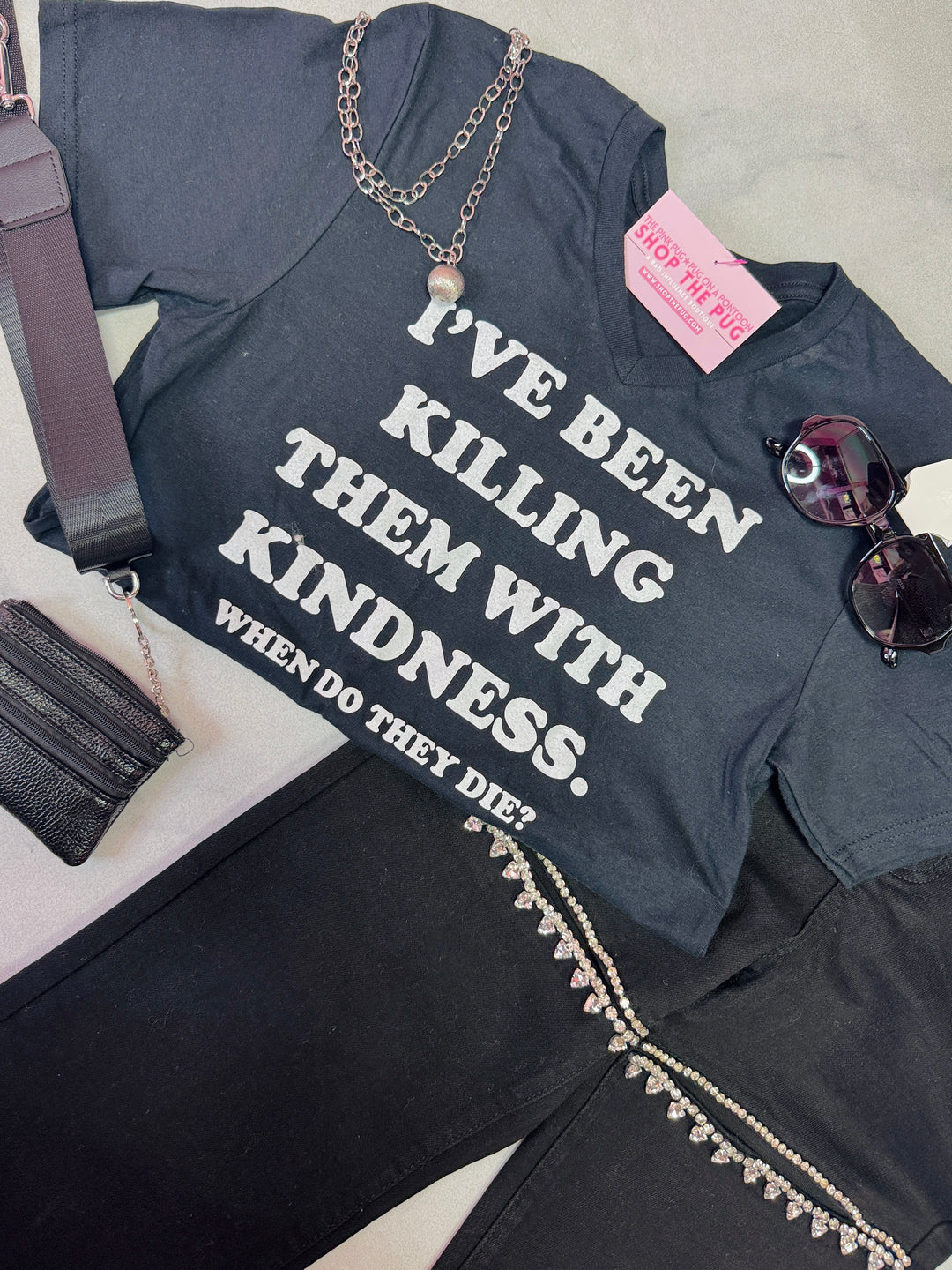 Killing With Kindness Graphic Tee