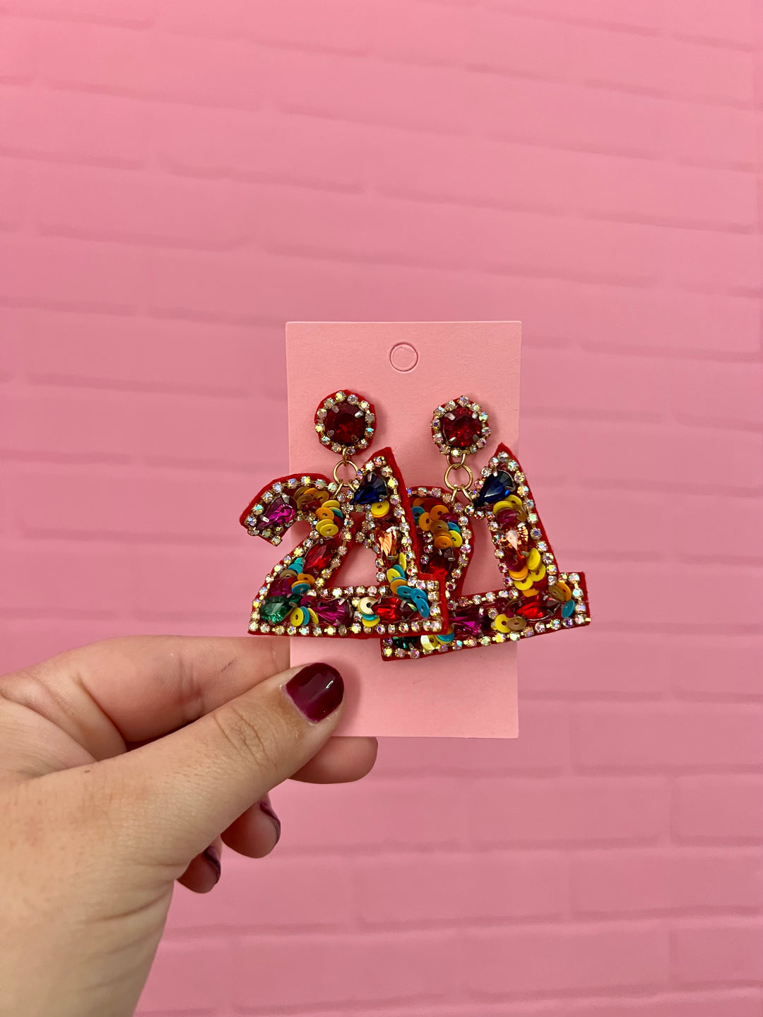 Birthday Girl Number Earrings