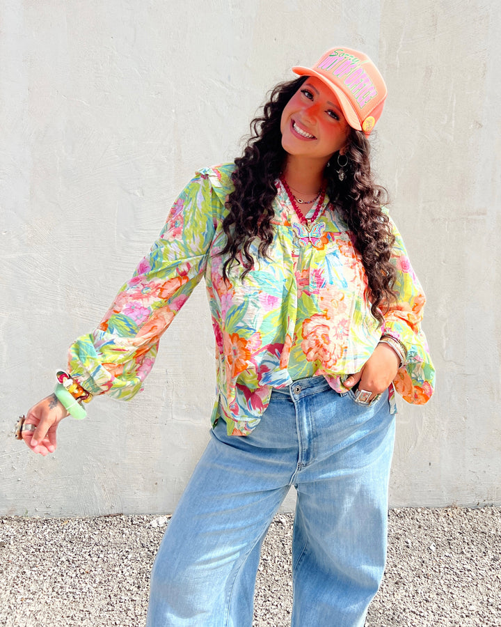 Wildflower Whimsy Blouse