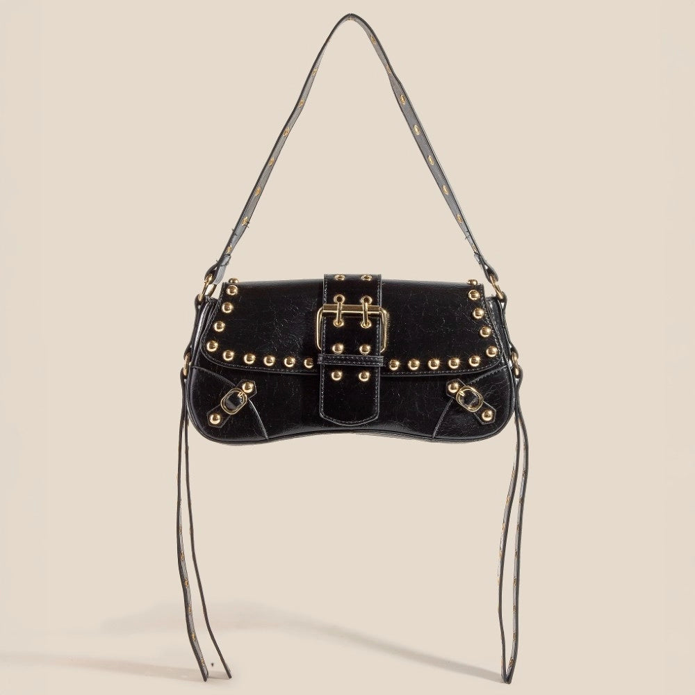 Rivets & Retro Shoulder Bag