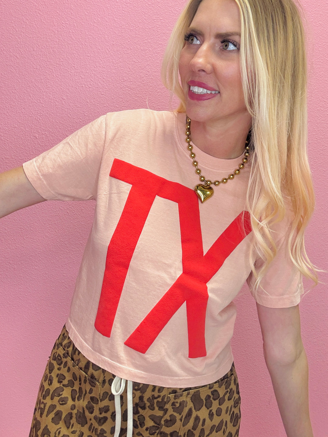 Comfort Colors TX Puff Crop Tee
