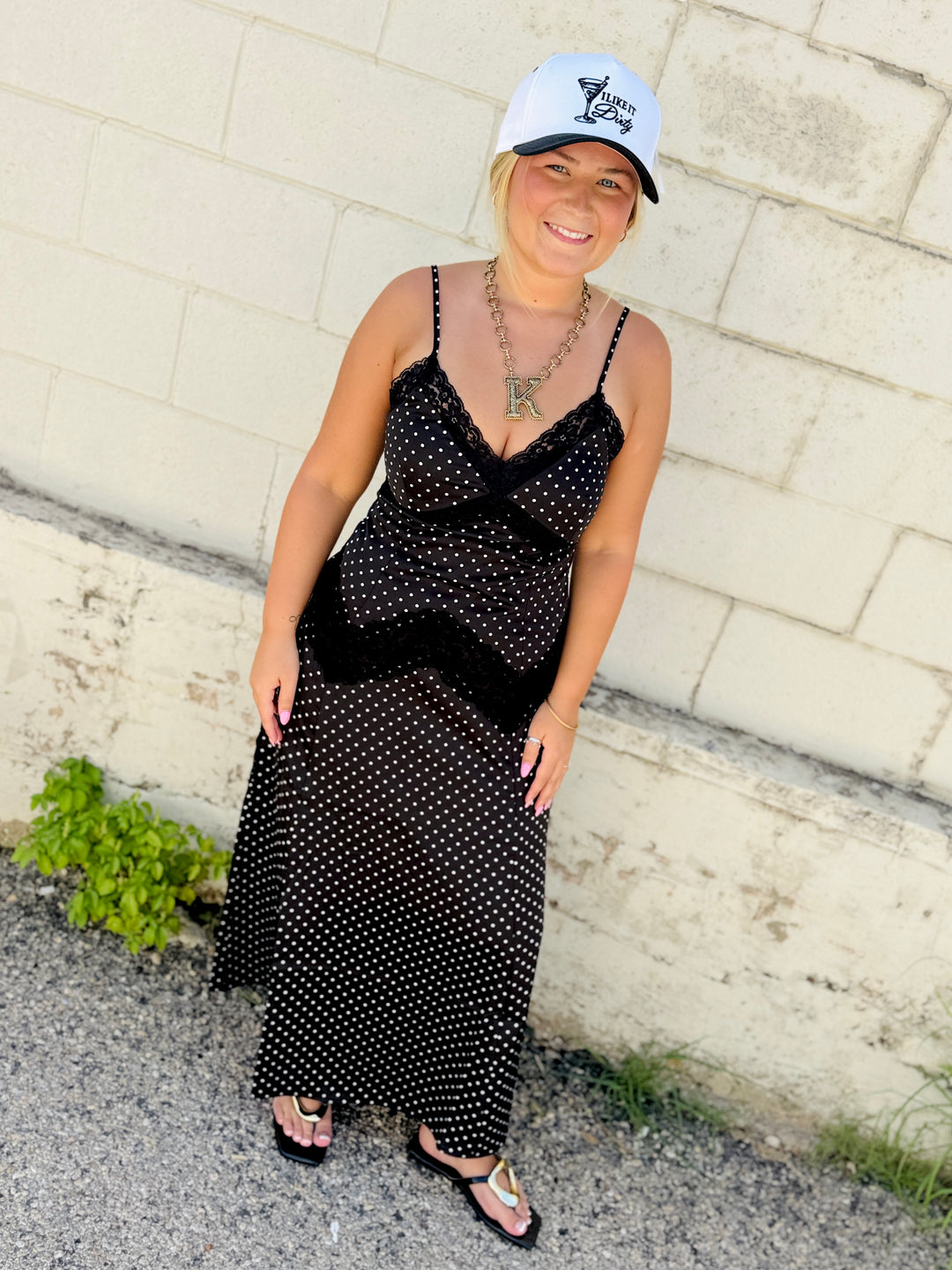Polka Dot Dreams Midi Dress