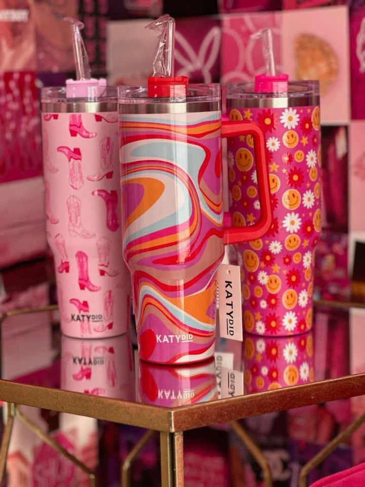 Groovy Swirls Insulated Tumbler