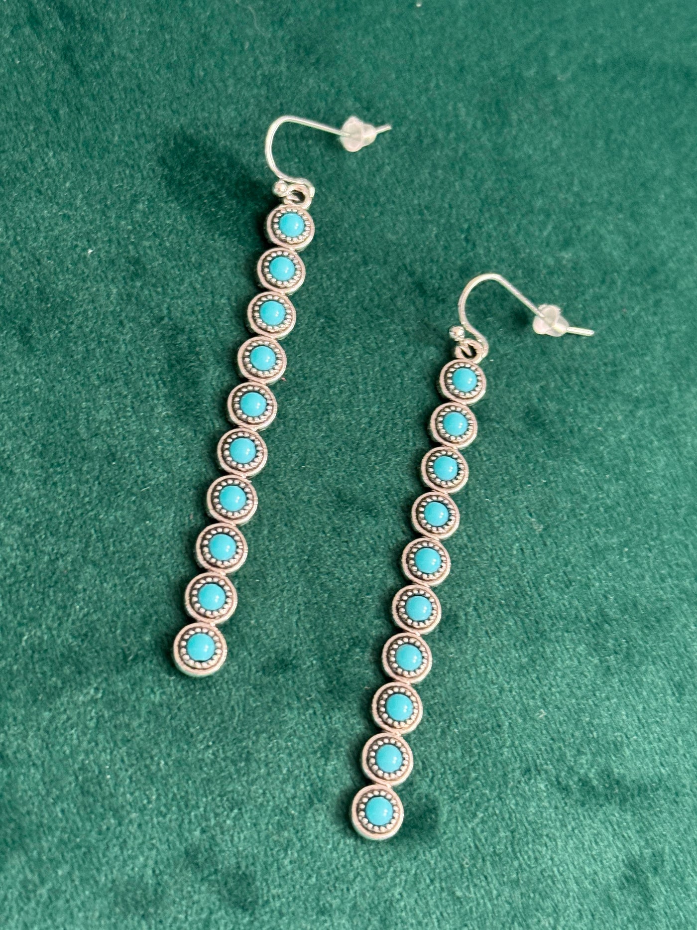 The Lydia Turquoise Drop Earrings