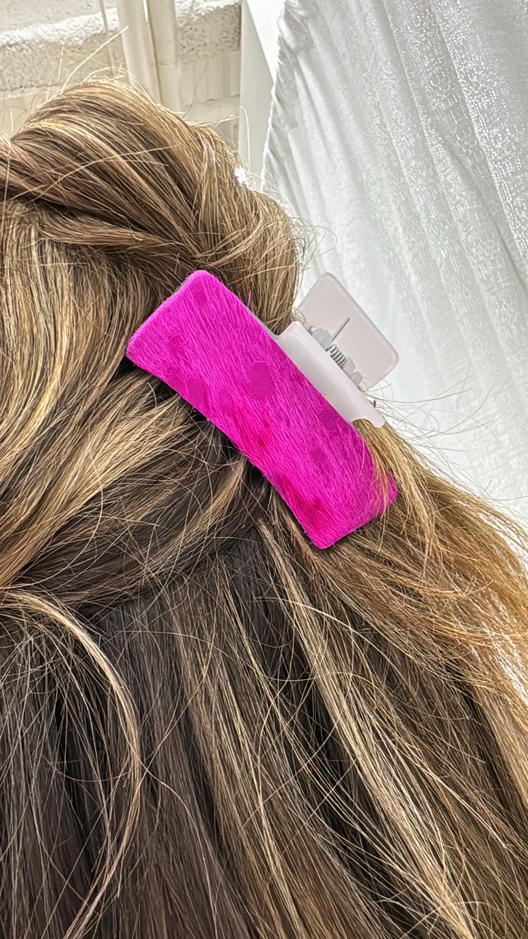 Hair On Hide Hair Clip