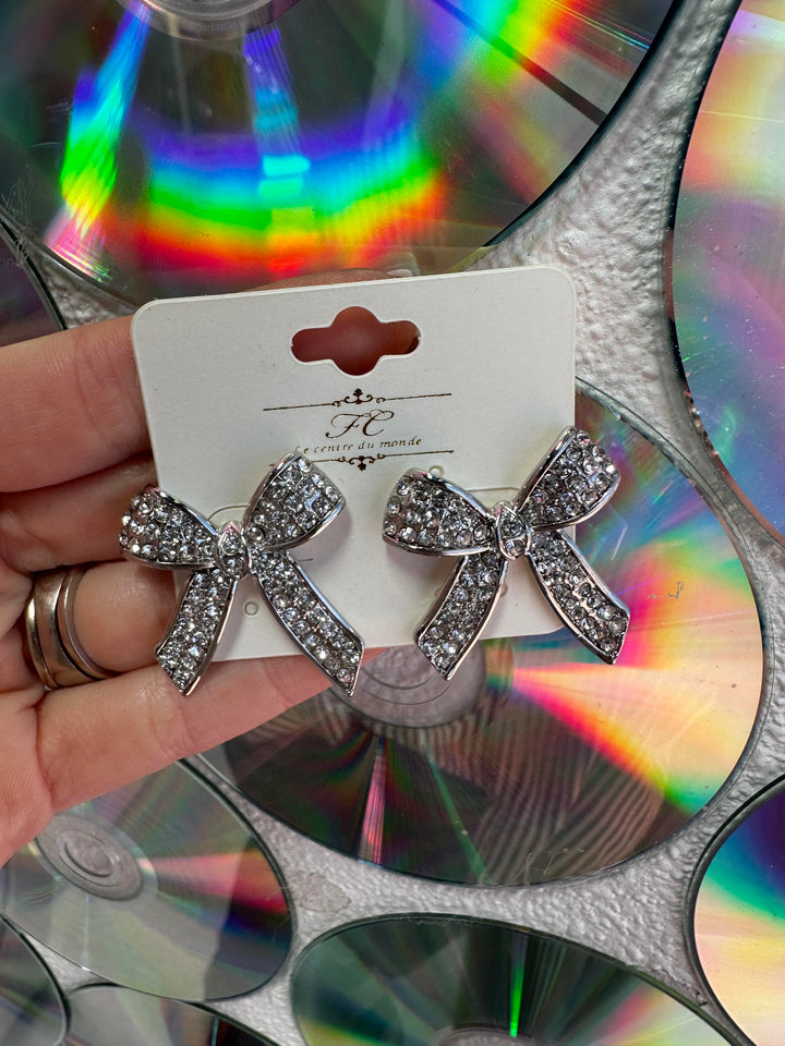 The Perfect Touch Bow Earrings