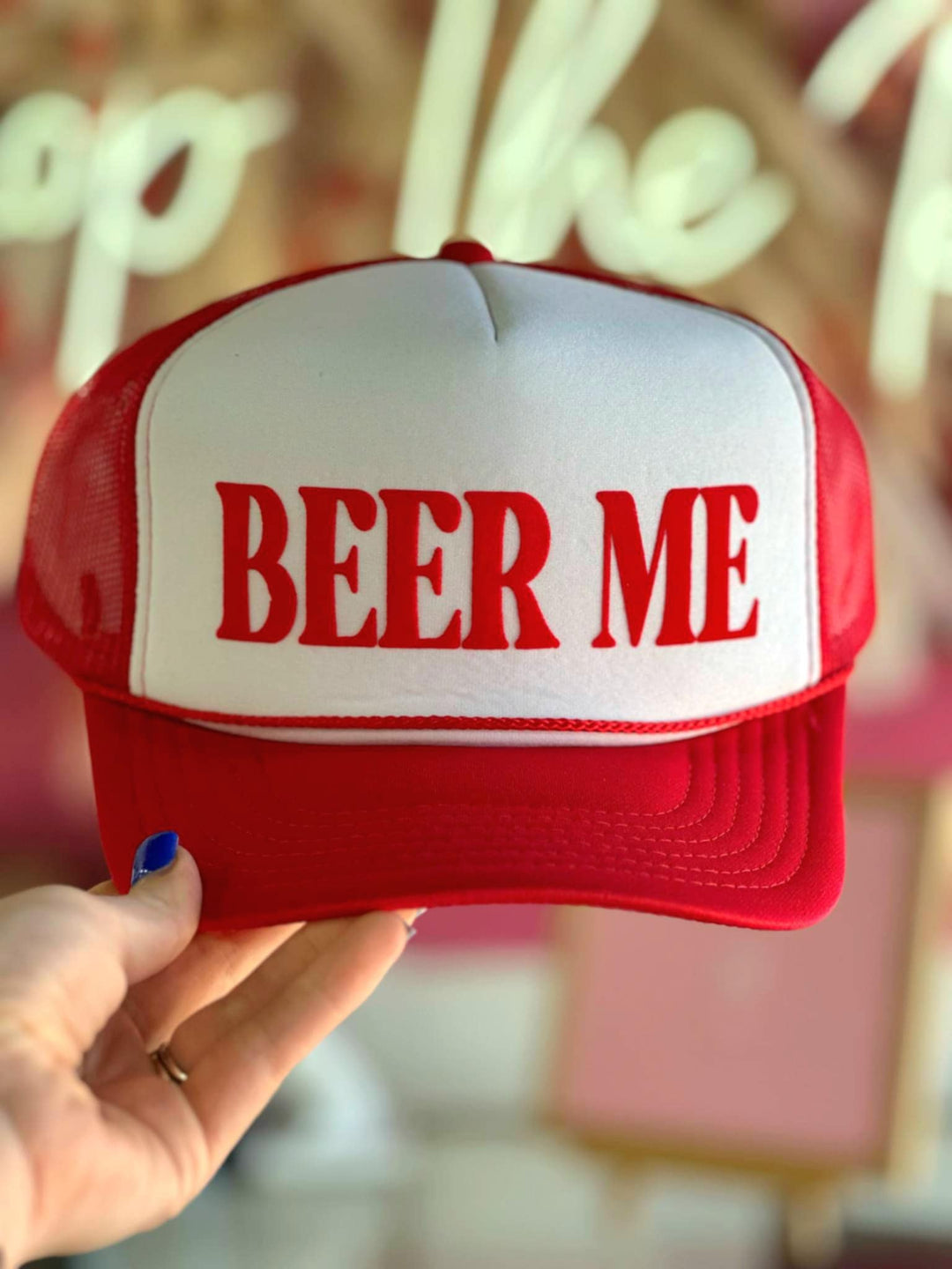 Beer Me Foam Trucker Hat
