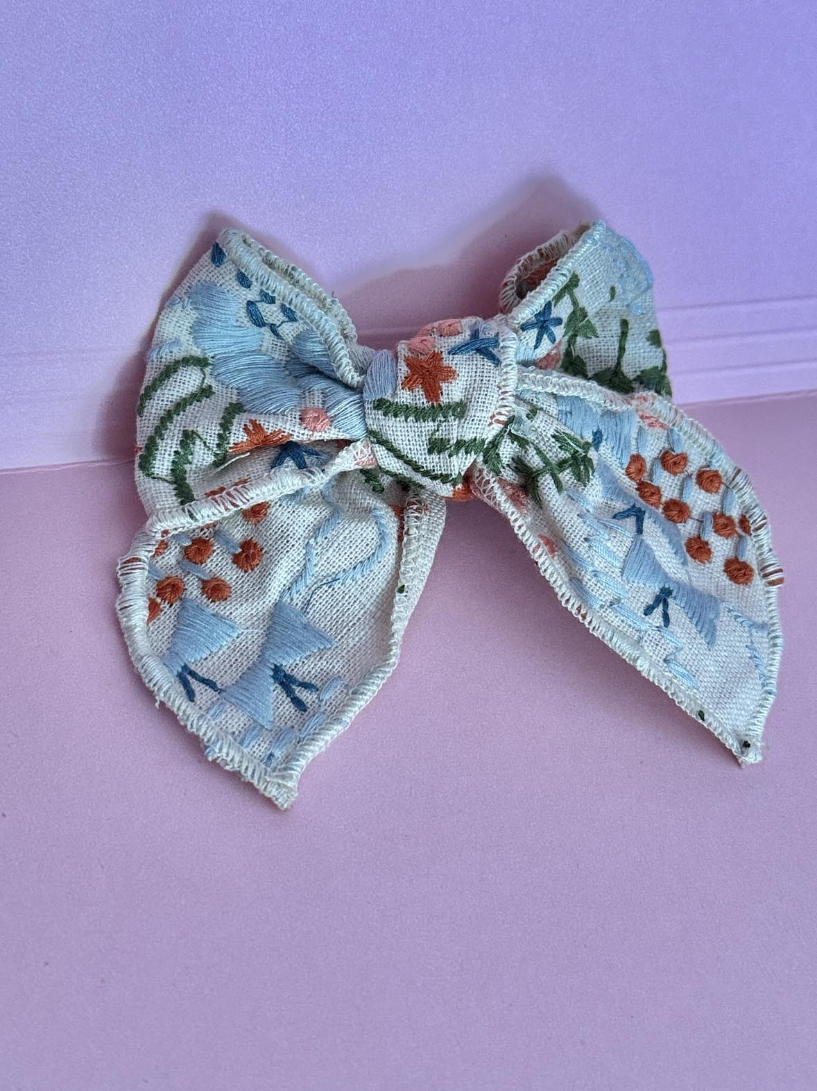 The Tangie Embroidered Bow