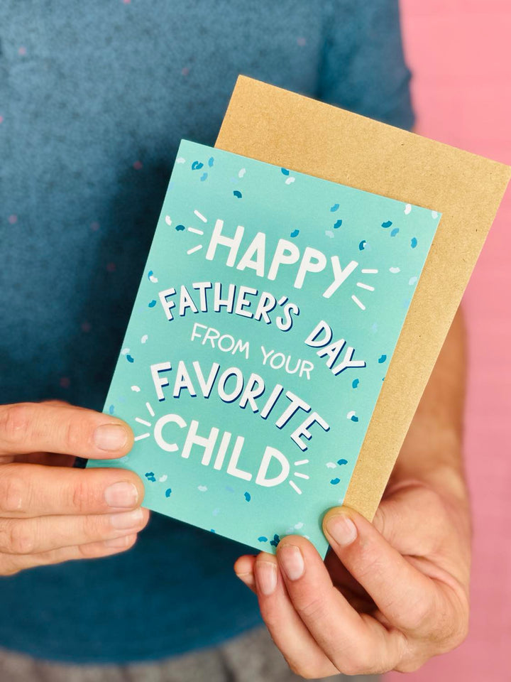 Dad's Favorite Child Card