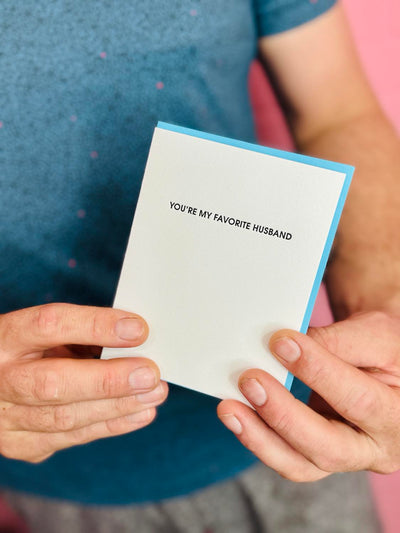 Favorite Husband Card