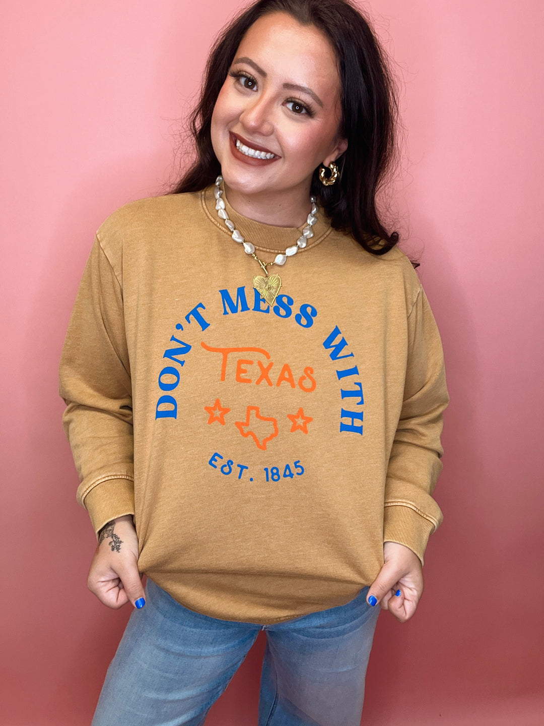 Don't Mess with Texas Mineral Sweatwhirt