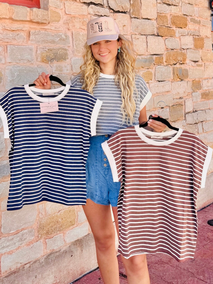 The Jules Stripe Top