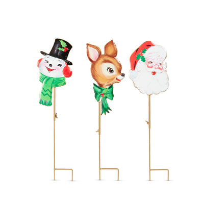 Sparkle Holiday Yard Stake