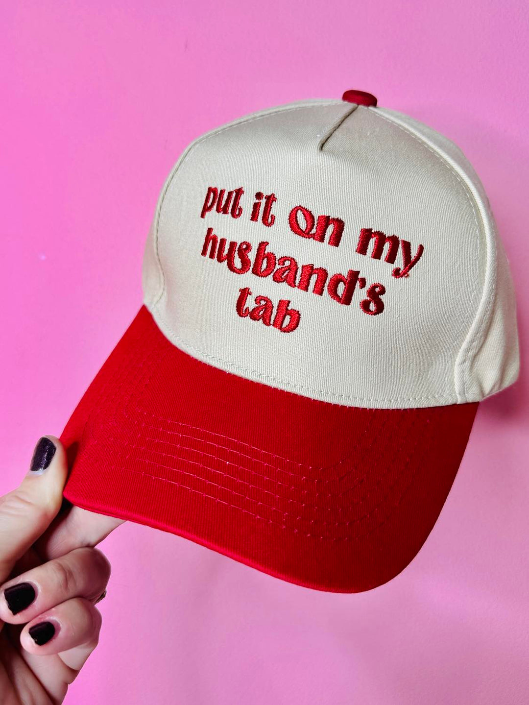 Put It On My Husband's Tab Hat