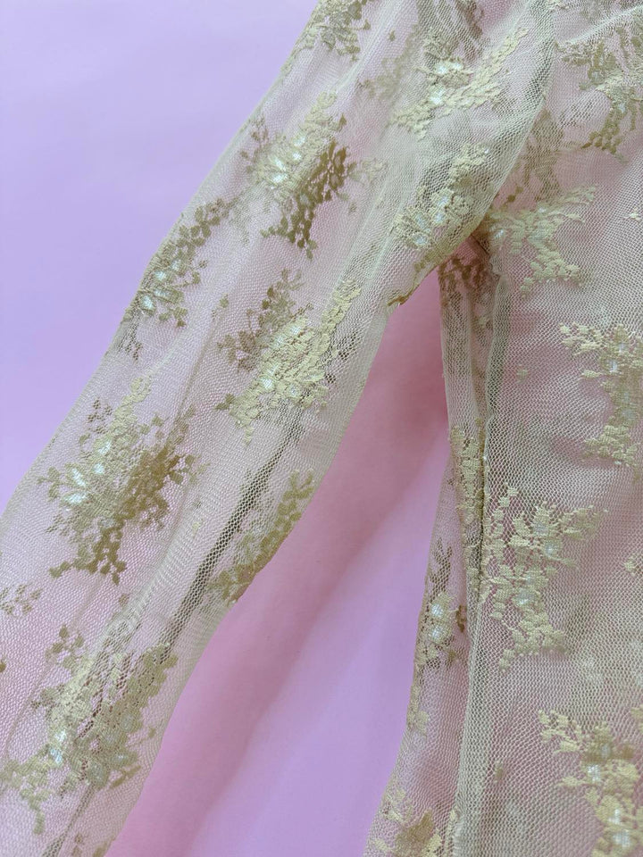 Floral Lace Long Sleeve Top