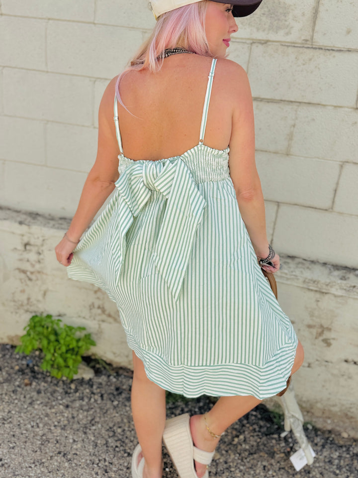 Sweet as Sunshine Bow Sundress