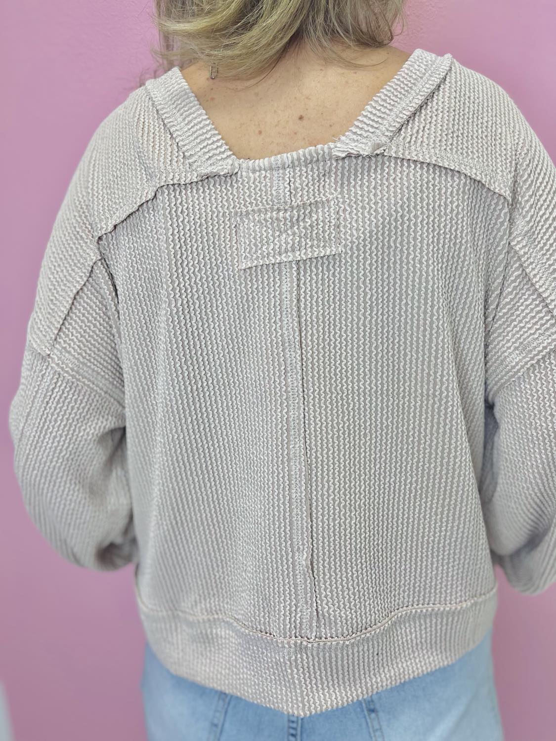 The Christina Ribbed Top