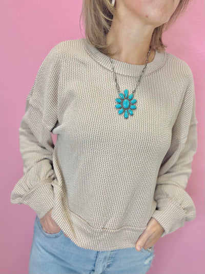 The Christina Ribbed Top