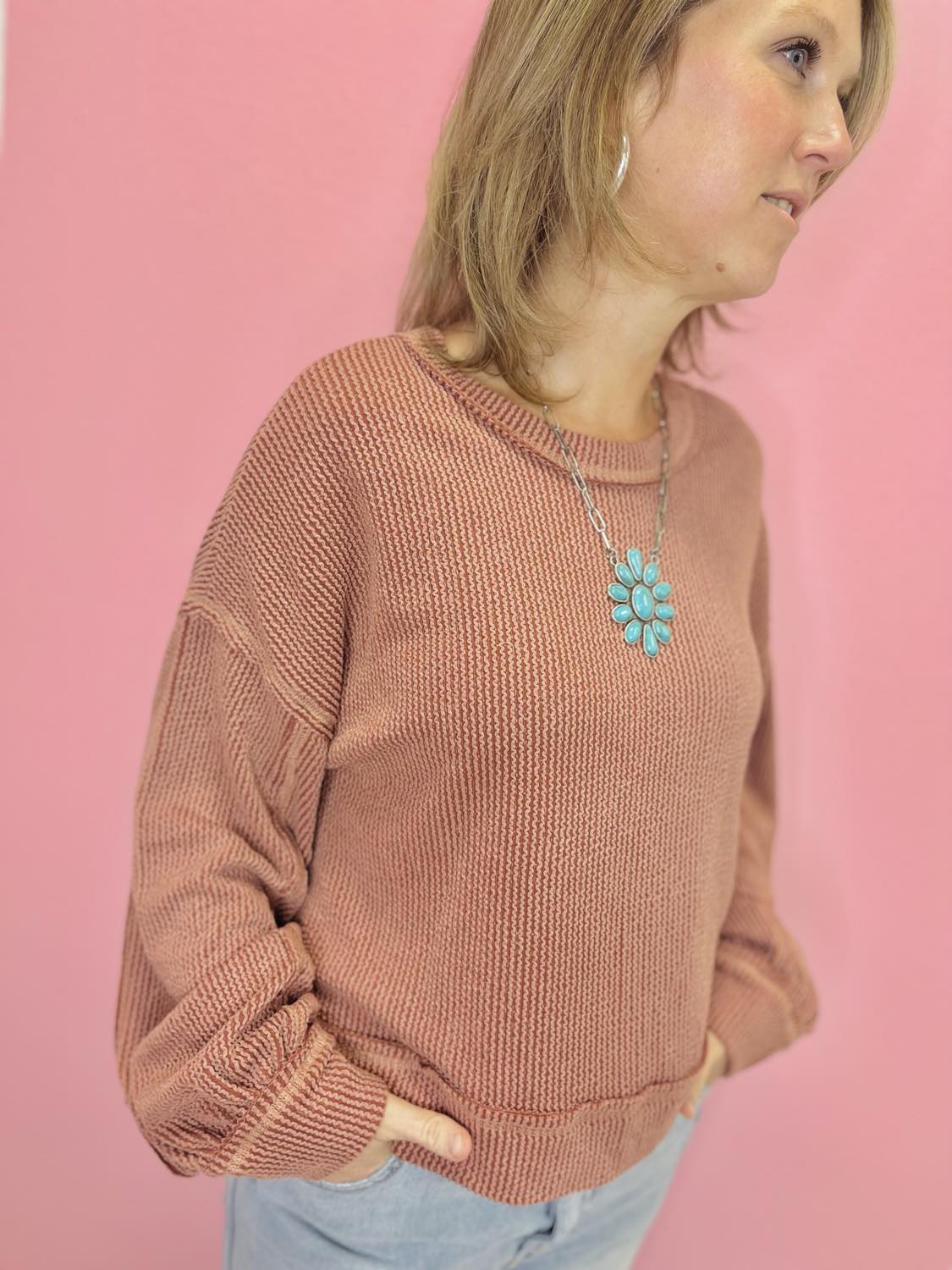 The Christina Ribbed Top
