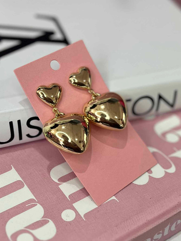 Heart Of Gold Earrings