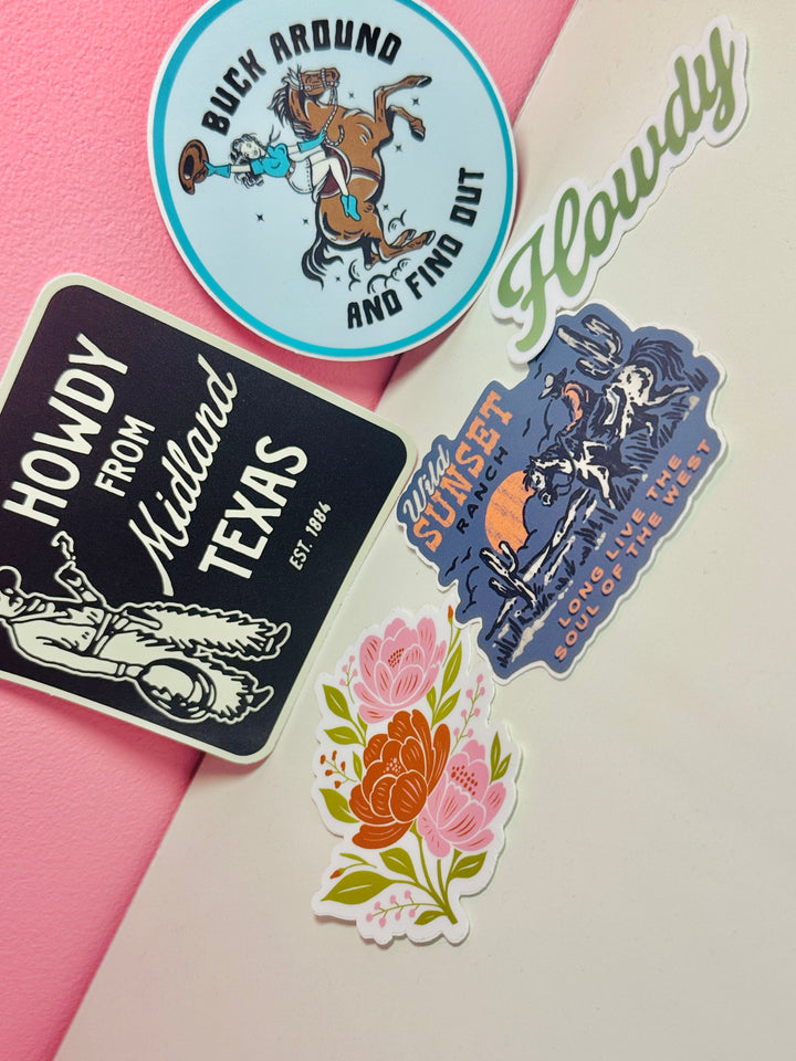 Buck Around And Find Out Sticker