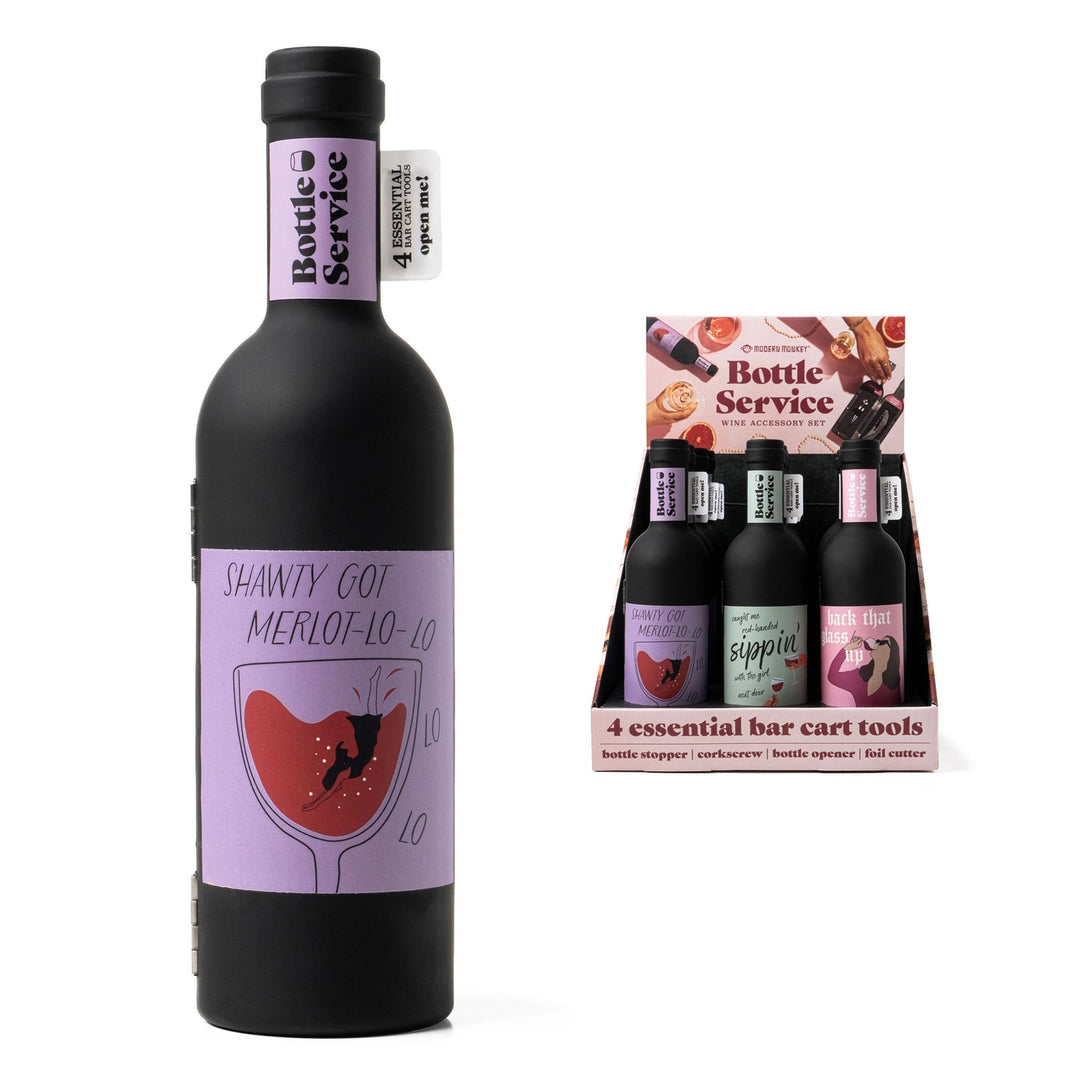 Bottle Service Wine Accessory Set