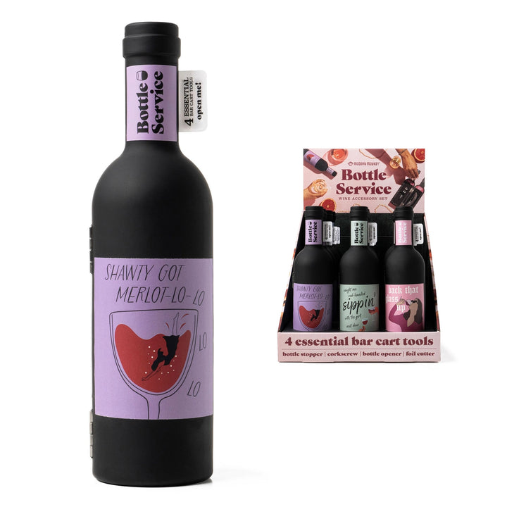 Bottle Service Wine Accessory Set