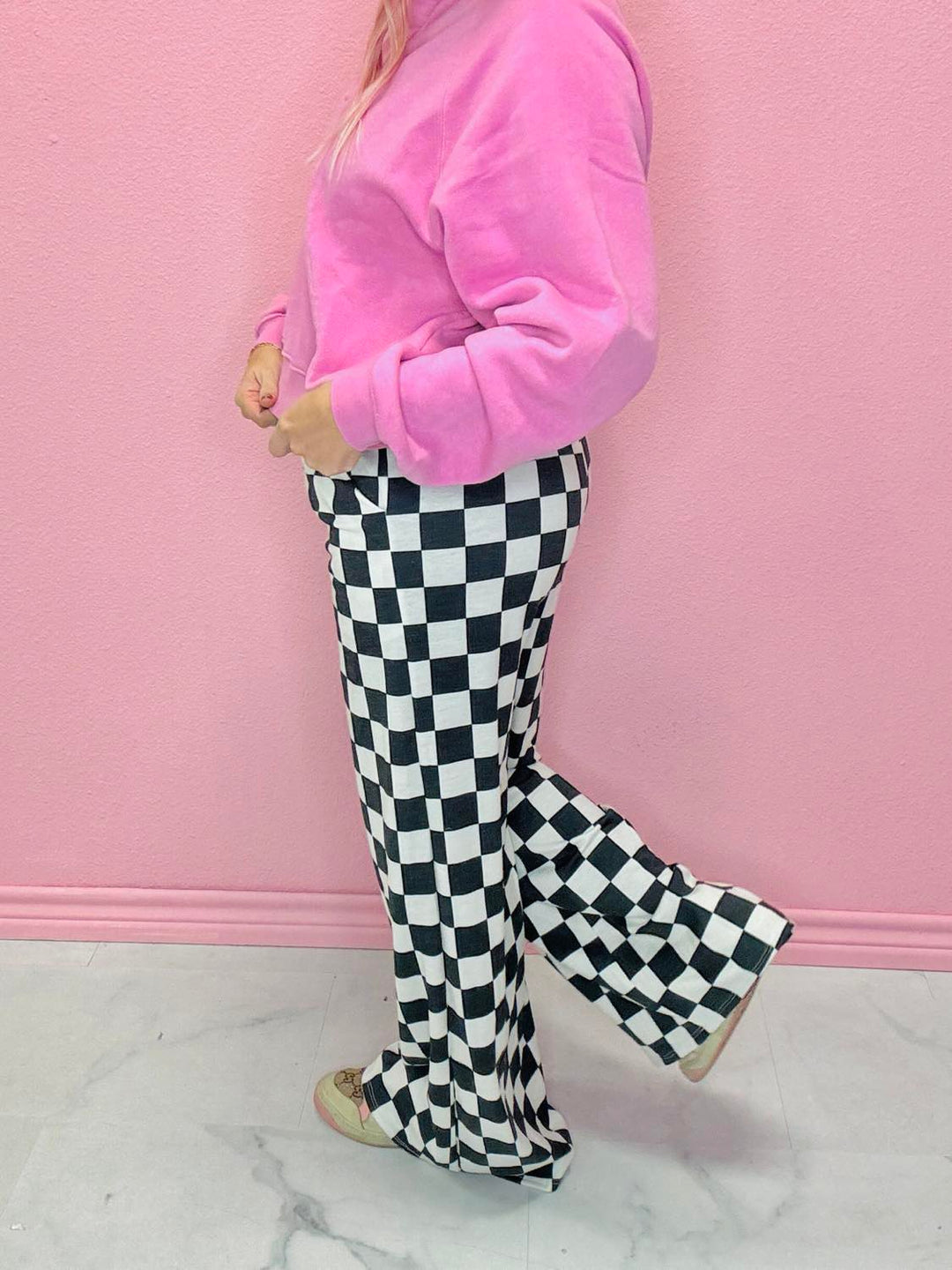 The Riley Checkered Pants