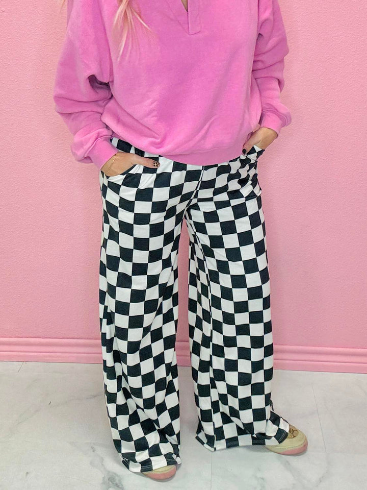 The Riley Checkered Pants