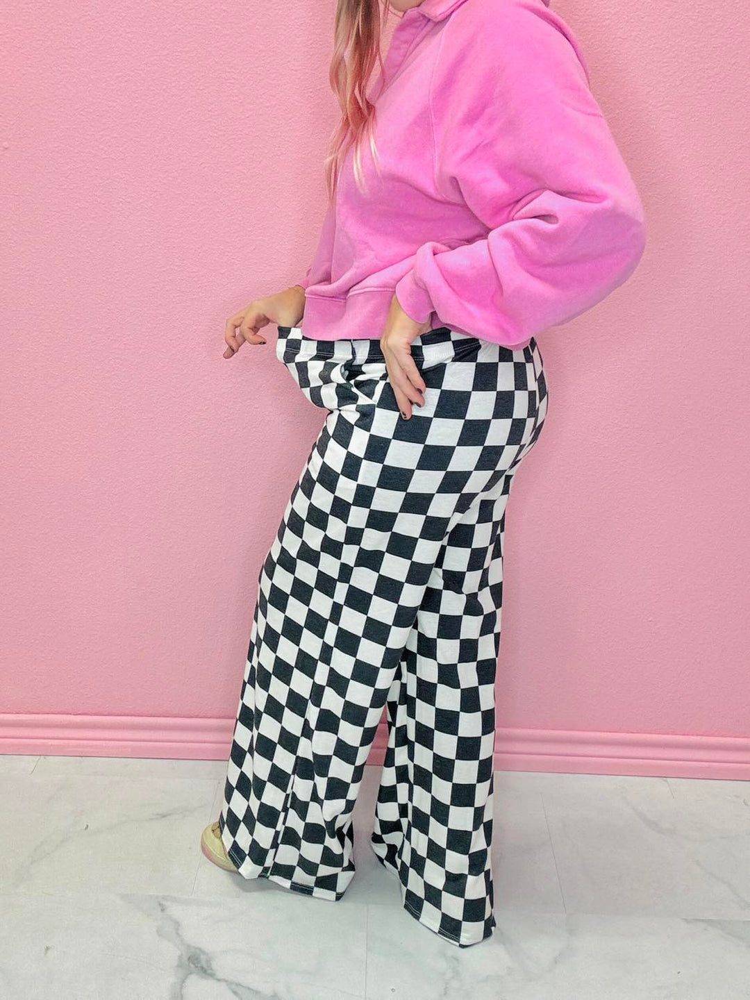 The Riley Checkered Pants