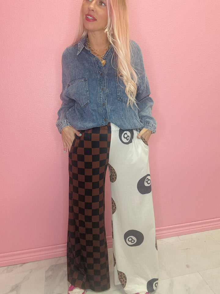 Split Decision 8 Ball Pants