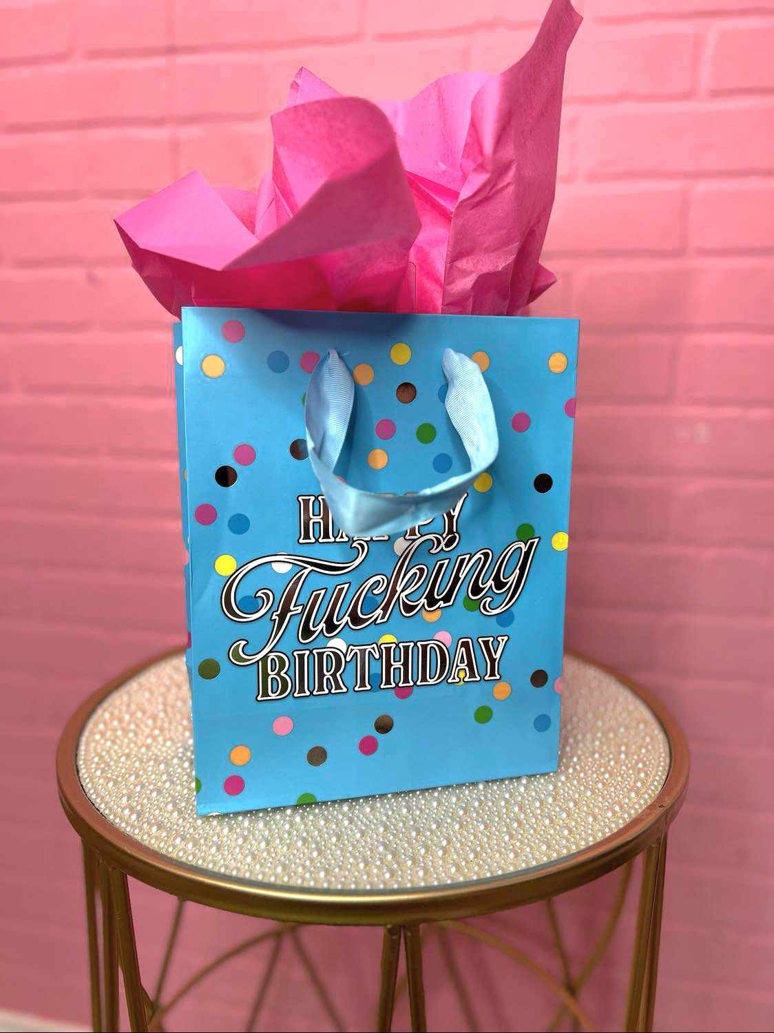 Happy Fucking Birthday Deluxe Gift Bag