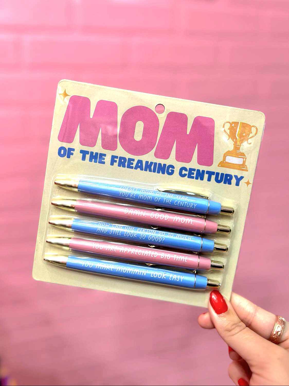 Mom of the Freaking Century Pen Set