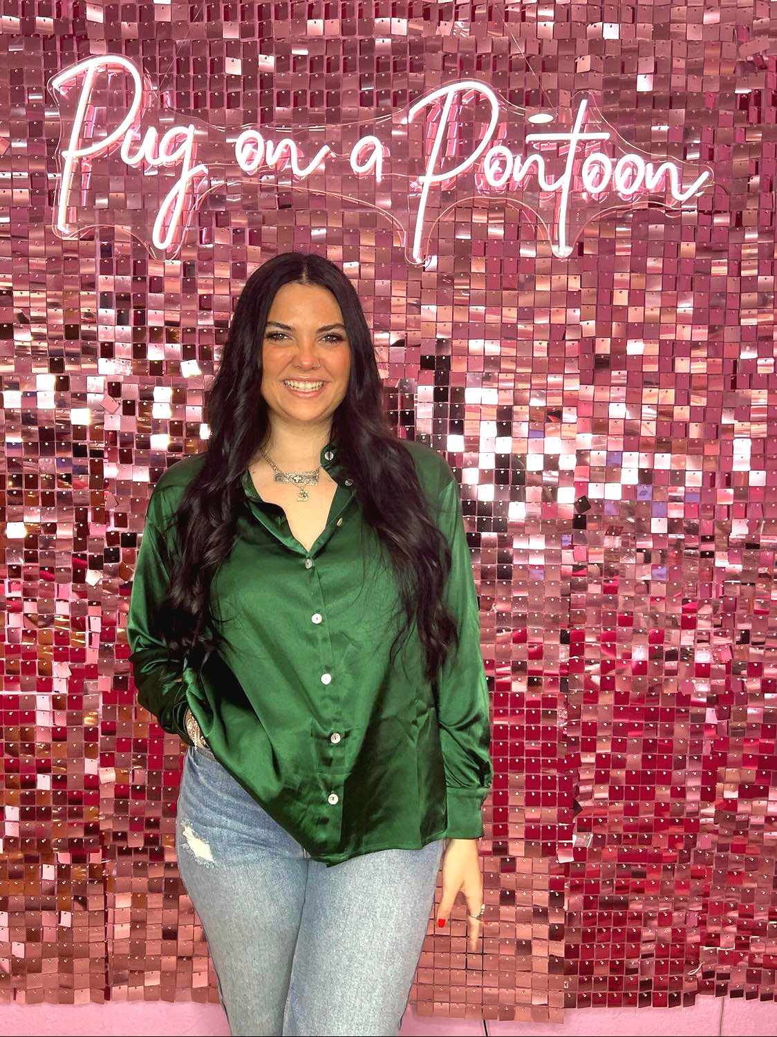 The Satin Button Up