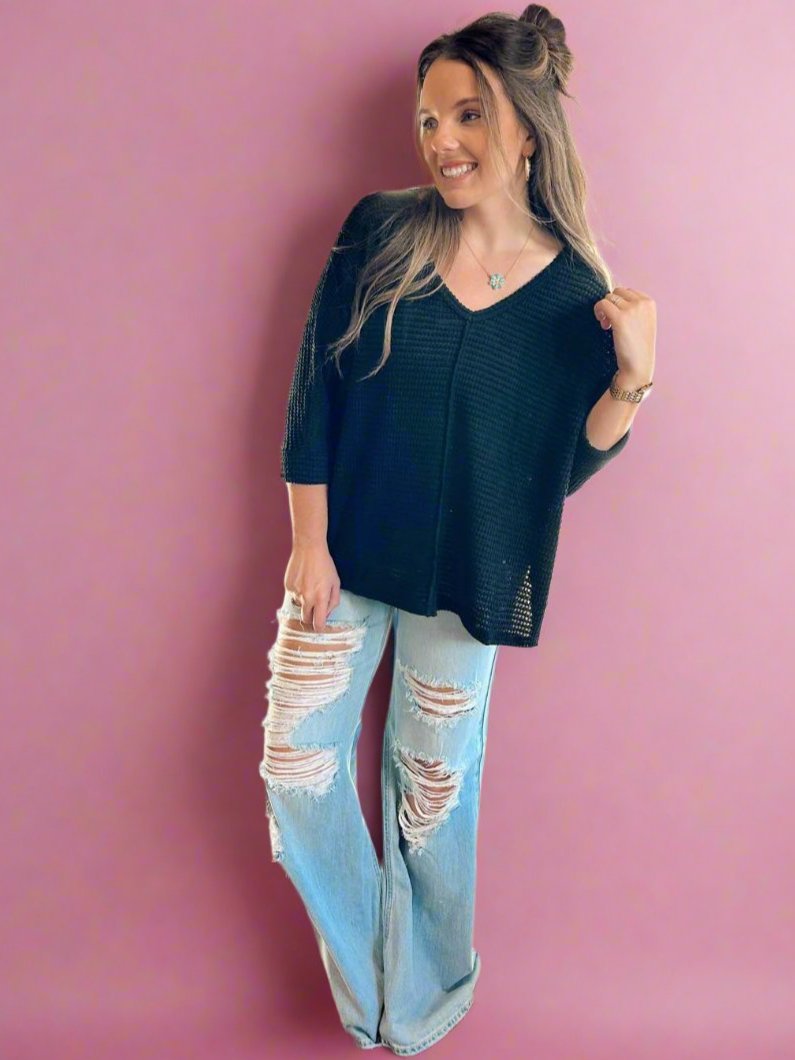 The Cora Jacquard Sweater