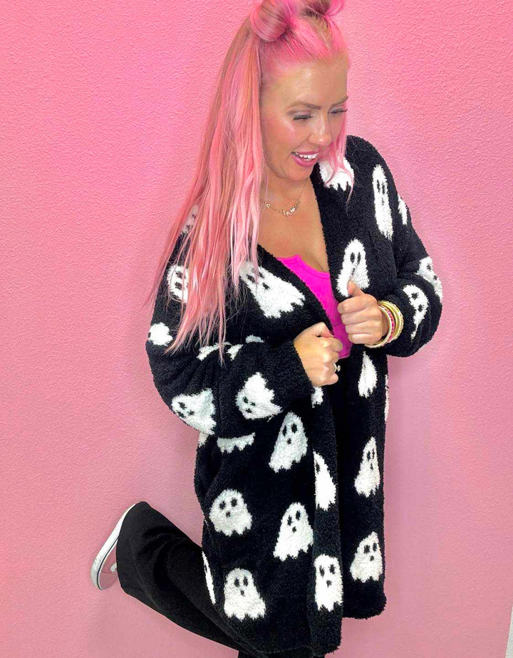 Ghost Reversible Cloud Cardigan