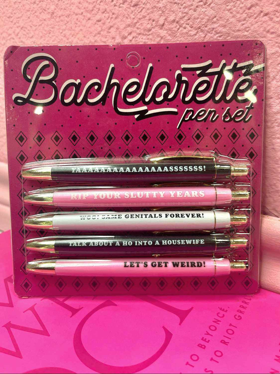 Bachelorette Pen Set