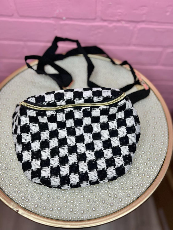 The Favorite Checkered Bum Bag