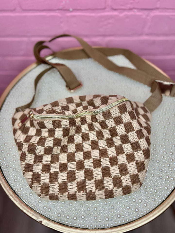 The Favorite Checkered Bum Bag