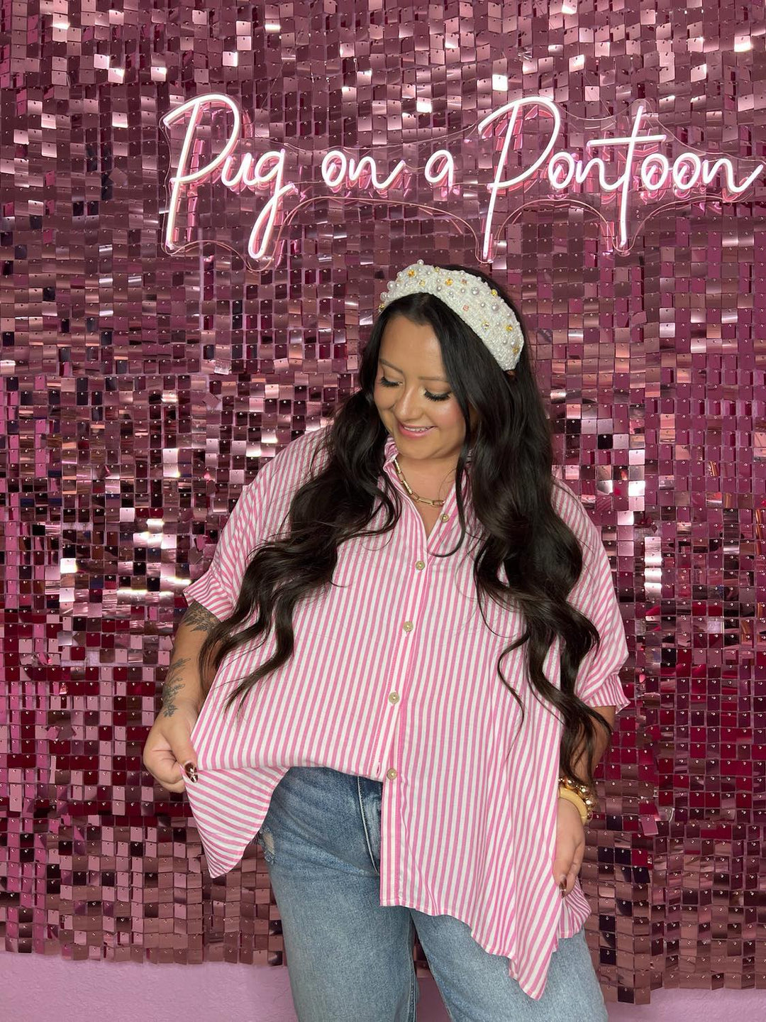 The Brittani Striped Top