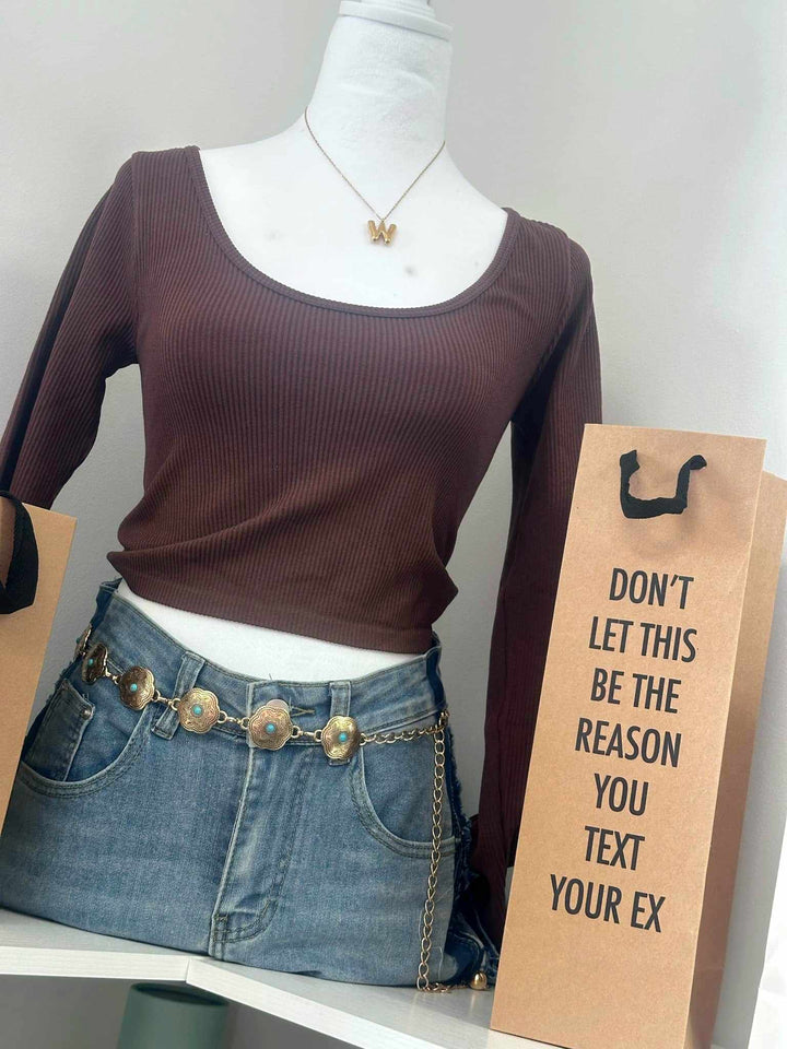 Text Your Ex Wine Bag