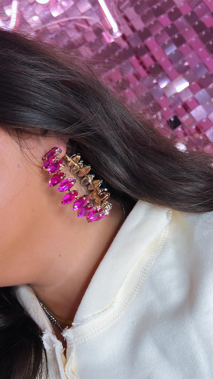 The Lyra Hoop Earrings